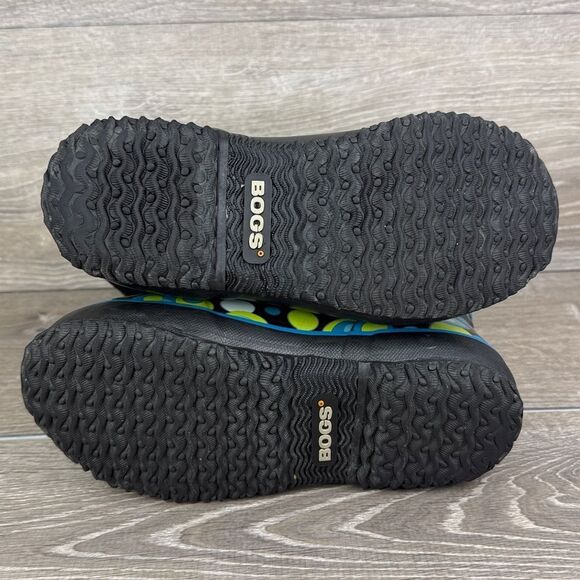 Bogs Waterproof -30f Classic High Bubbles Big Girl Sz 5 Pull On Winter Rain Boot - Picture 8 of 12